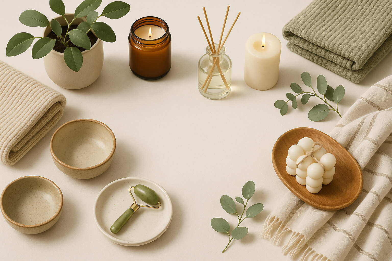 mix my logo with some home goods essentials